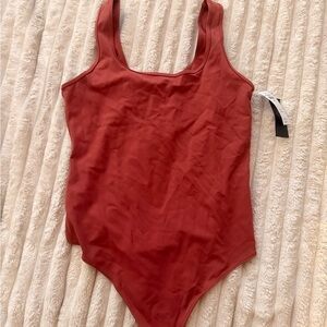 Abercrombie & Fitch Rust Red Bodysuit